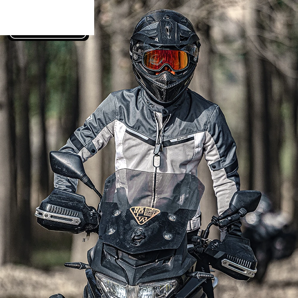 Мужская мотоциклетная куртка летняя для верховой езды дышащая одежда