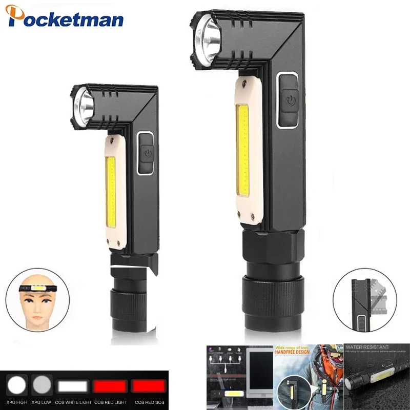 

Магнитный фонарик POCKETMAN 3189B ультра яркий