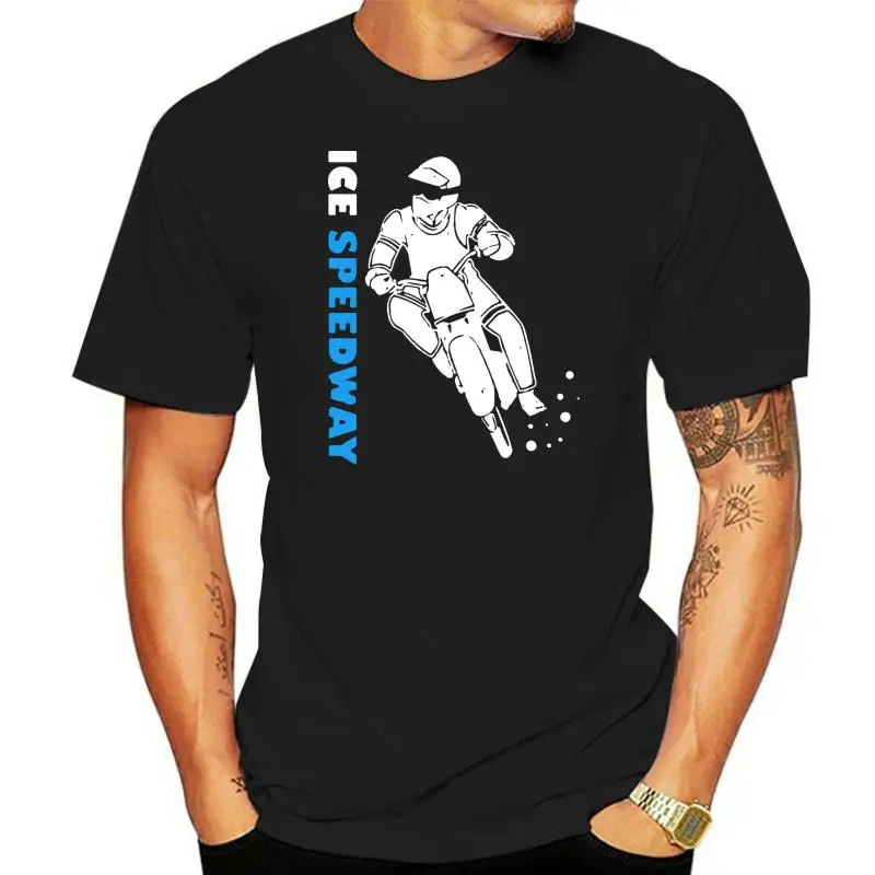 

Men tshirt Short sleeve Ice Speedway T Shirt Gift Slim Fit T Shirt tee tops Women t-shirt