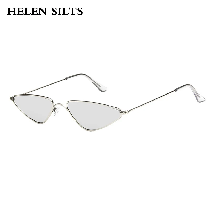 Солнцезащитные очки в металлической оправе для мужчин и женщин маленькие