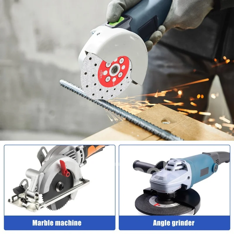 1 шт. M14 двухсторонний шлифовальный диск 100/115/125/180 мм паяное пильное полотно с