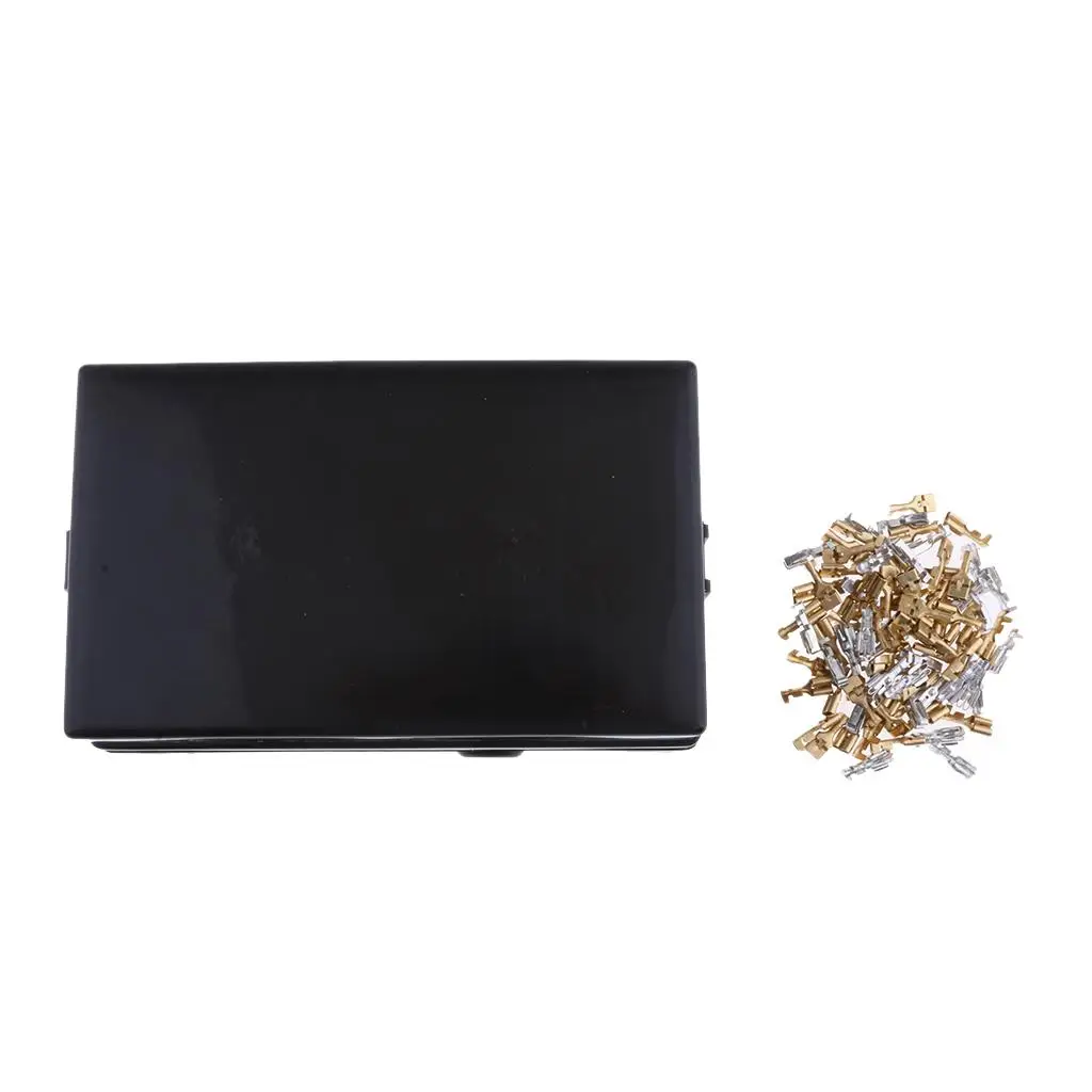 

Black Dual Input Stud Automotive Holders Terminal