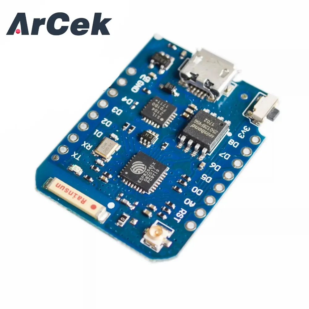 1 шт. WeMos D1 Mini Pro - 16M байт внешний антенный разъем ESP8266 WIFI + бесплатная антенна