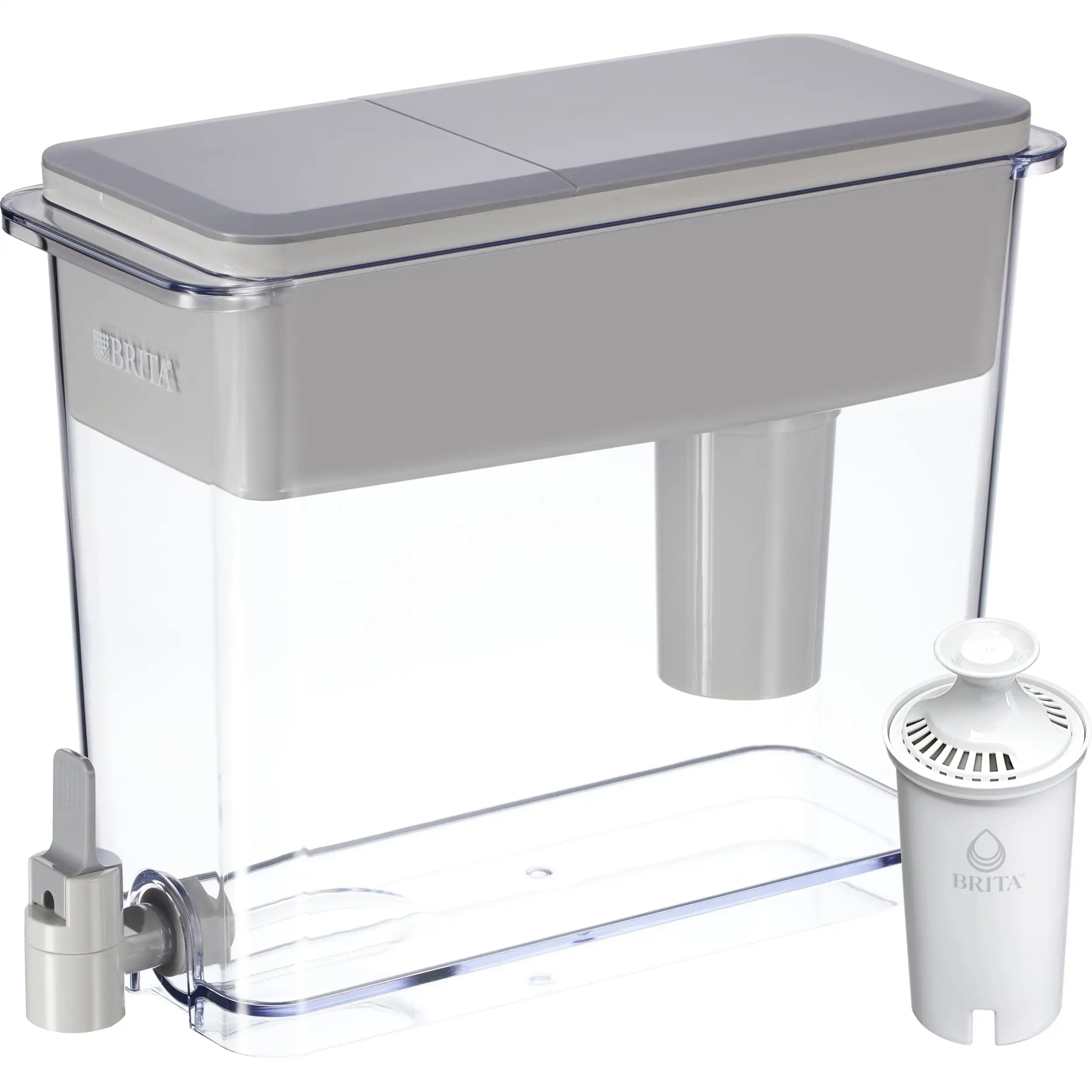 

Ultramax 27-Cup Gray Water Filter Dispenser