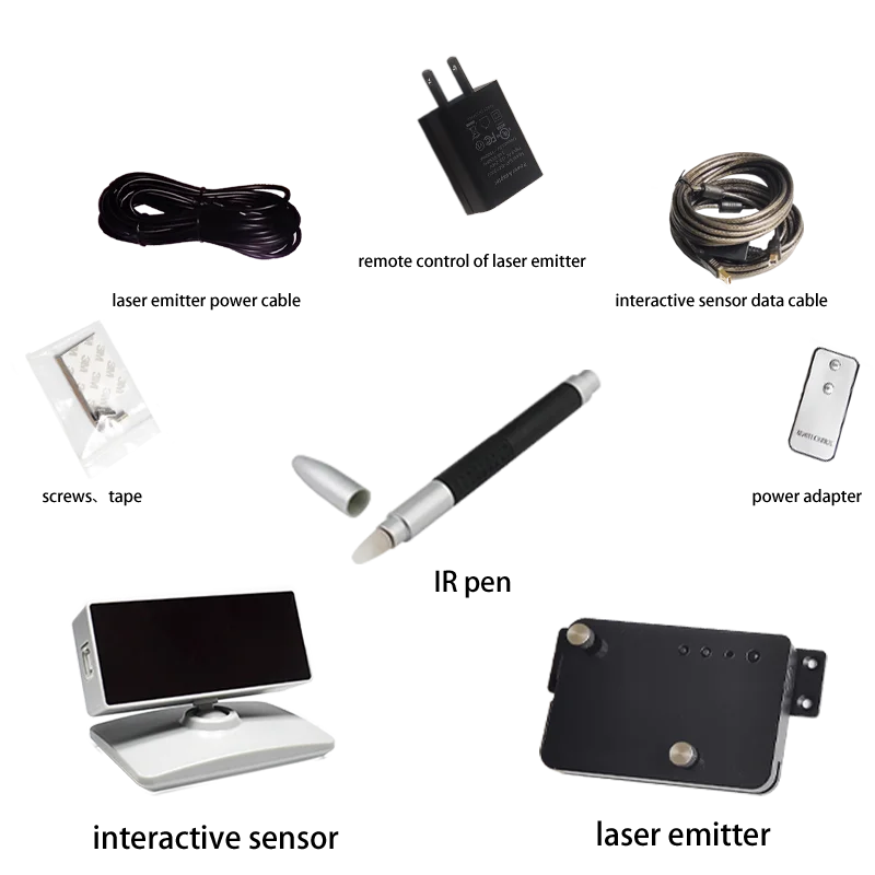 Интерактивная доска 28 напольных игр проектор сенсорный экран с несколькими