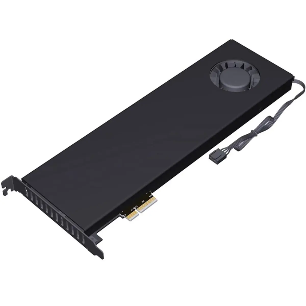 Фото Адаптер-карта ADT R27A-BK3 PCIe 5.0 X4 для U.2 накопителей, 128 Гбит/с, интерфейс SFF-8639 с корпусом №3