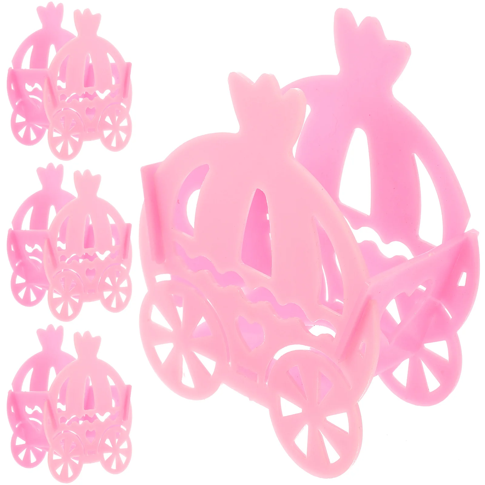 

4Pcs Carriage Shaped Candy Box Chocolate Biscuit Box Wedding Favor Box Sweet Candy Box