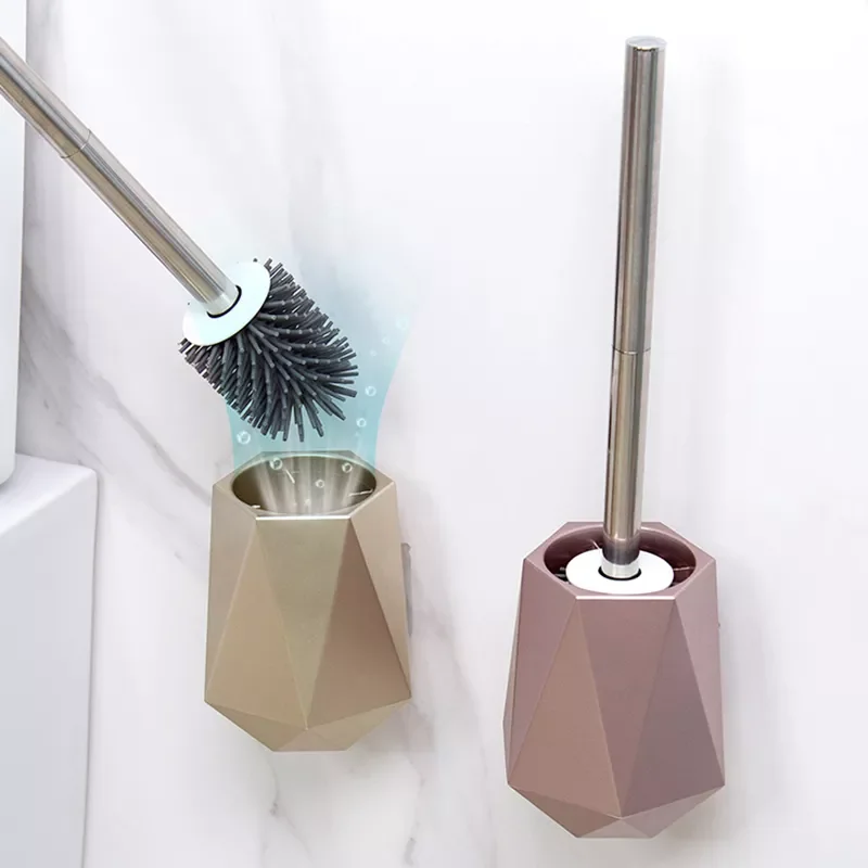 

Силиконовая щетка для унитаза TPR, креативный настенный держатель для туалетной щетки в скандинавском стиле, чистящая щетка, аксессуары для ...