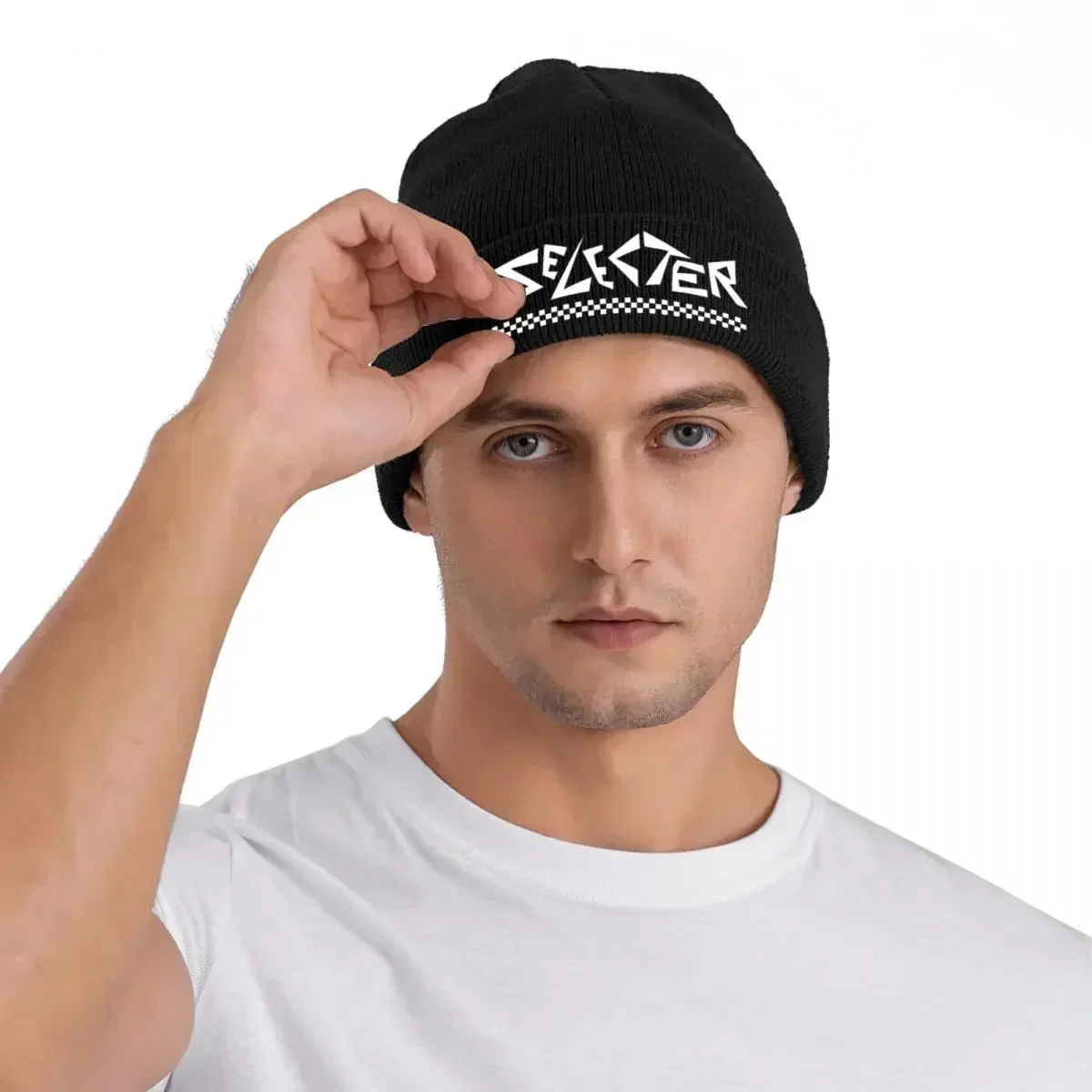The Selecter Logo Knitted Hat Beanies Autumn Winter Warm New Bob Marley Reggae Caps for Men Women