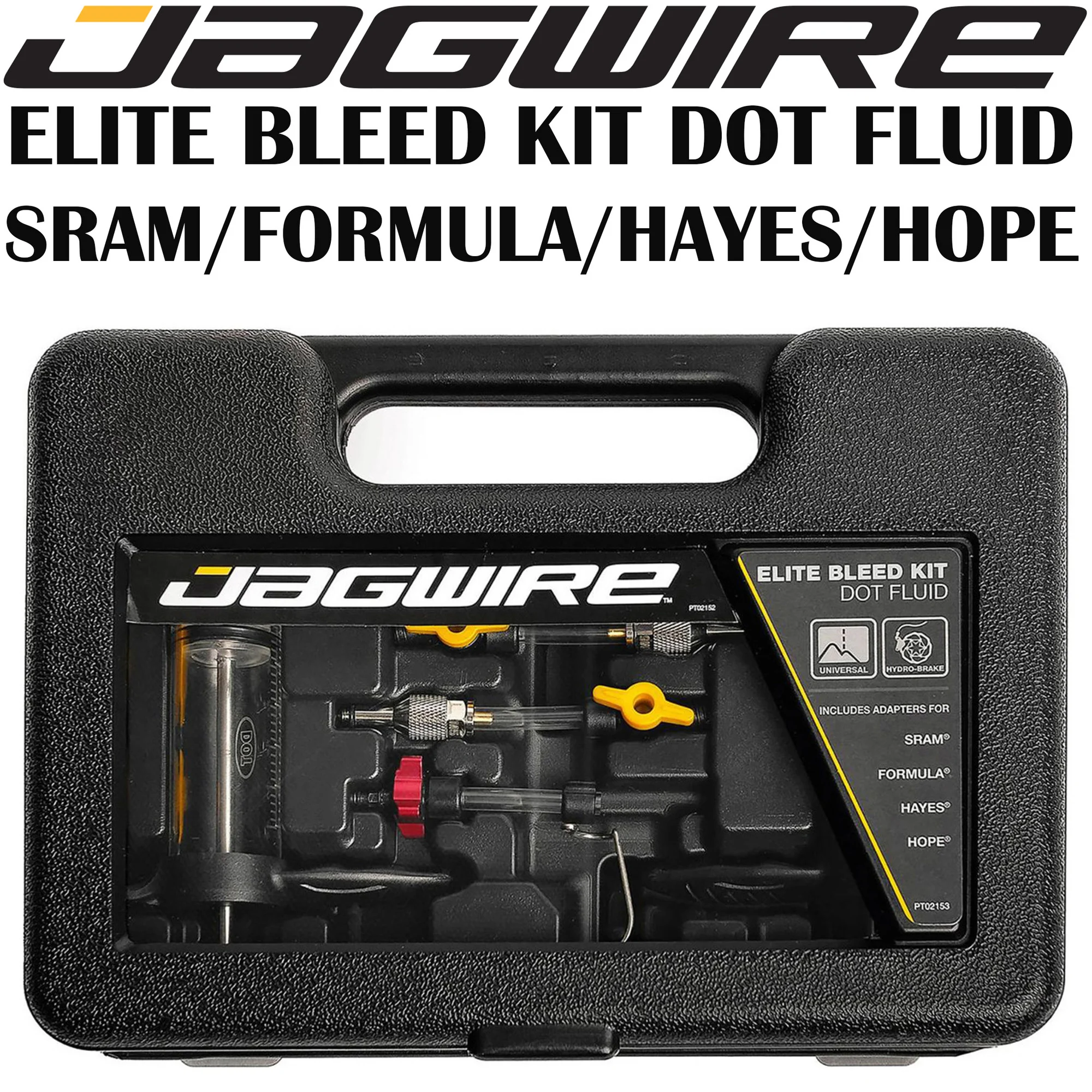 

JAGWIRE Hydraulic disc Brake SRAM FORMULA HAYES HOPE oil filling tools ELITE BLEED KIT DOT FLUID tool