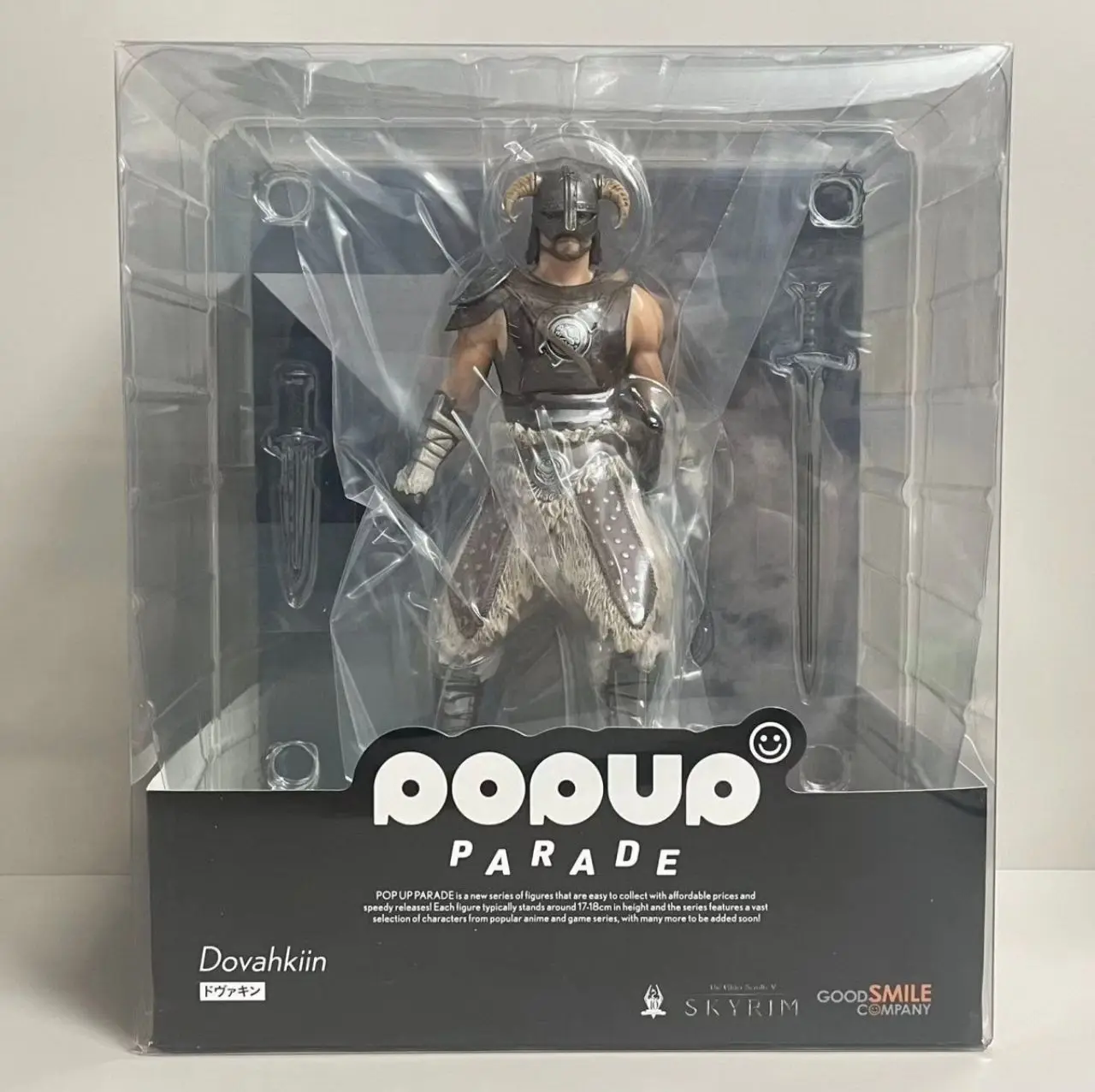 Фото В наличии Оригинальная фигурка GSC POP UP PARADE The Elder Scrolls V Skyrim Dragonborn, аниме-статуэтка, коллекционная модель, подарок, 180 мм №2