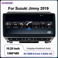 roadonline for suzuki jimny 2019 10 25 inch android octa core 464g car radio with screen audio for cars