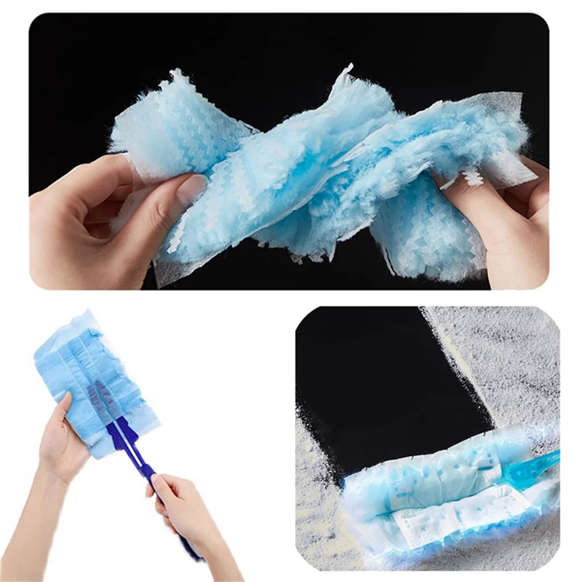 Насадки для тряпки 30 шт. одноразовые стержни совместимые с Swiffer Duster