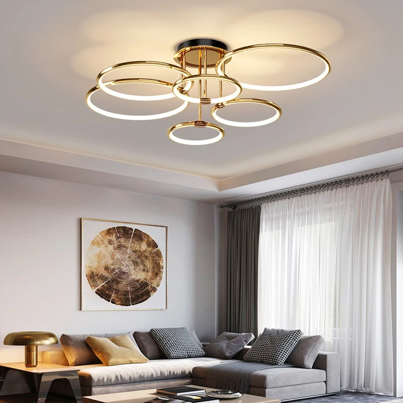 

Modern LED Pendant Lights Indoor Living Dining Room Lighting Lustre Decor Chandelier Lamp Kitchen Bedroom Hanging Lights Fixture