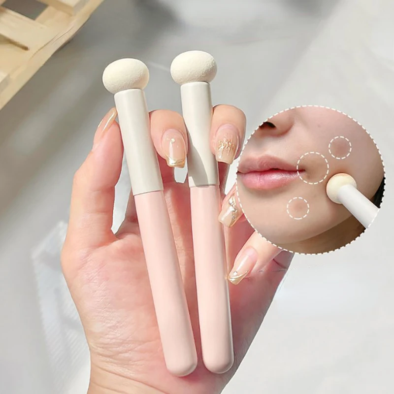 

Concealer Makeup Brushes Mushroom Sponge Head Professional Lip Cosmetic Brush Face Foundation Blending Beauty Make Up Tool Women