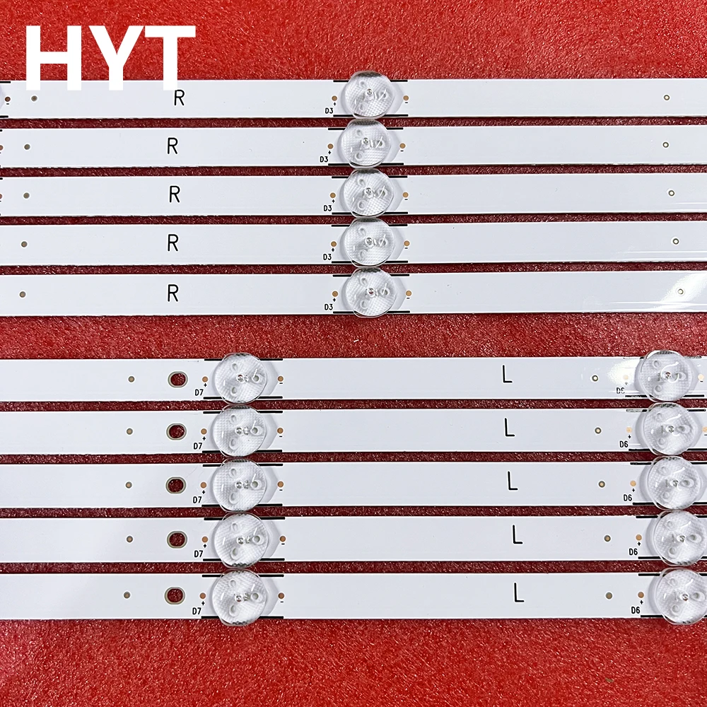 10 шт. лента светодиодной подсветки LBM500M0801-Z0-1(0) UE50NU7002U Un50nu7095g Un50nu7095 Un50tu7090g Un50tu7090