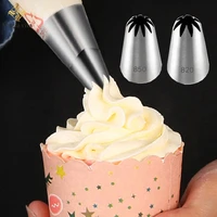 diy large 35mm lcing piping pastry nozzles for cream confectionery tips baking cupcake cake decorating tools device for fritters
