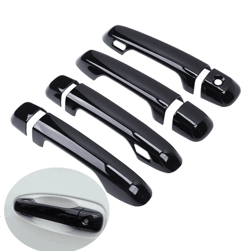 Glossy Black Car Door Handle Cover Trim For Lexus GX GX460 2010 2011 2012 2013 2014 2015 2016 2017 Styling Accessories