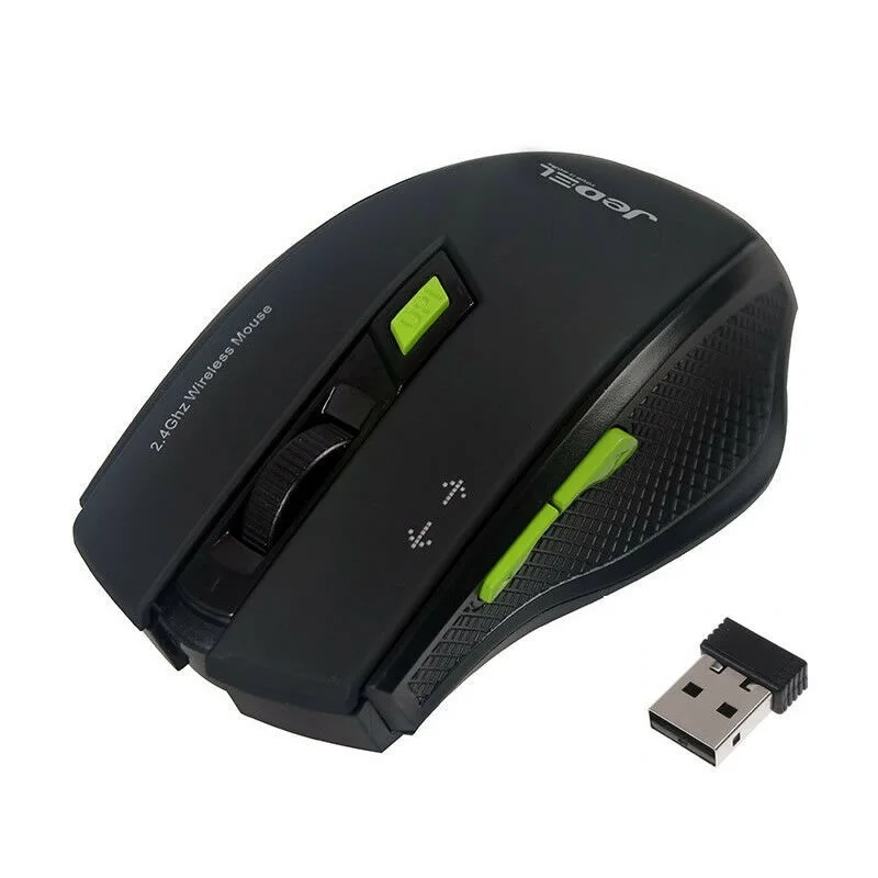 

Wireless Optical Scroll DPI Gaming Mouse Cordless For PC Computer Laptop