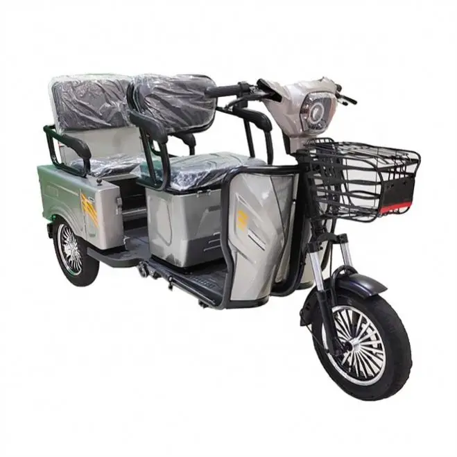 

New Arrival 40Km Three Wheel Tricycle Electric Motorcycle For Cargo With Basket