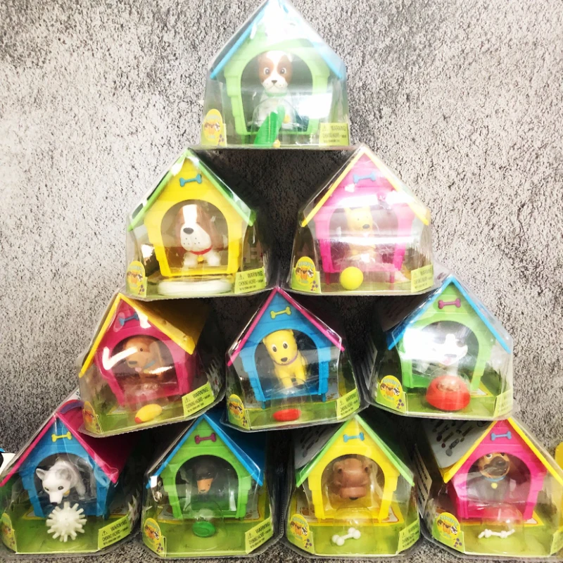 

Домик для щенков с памятью или собакой на периферии животных, модели украшений, детские игрушки, подарки