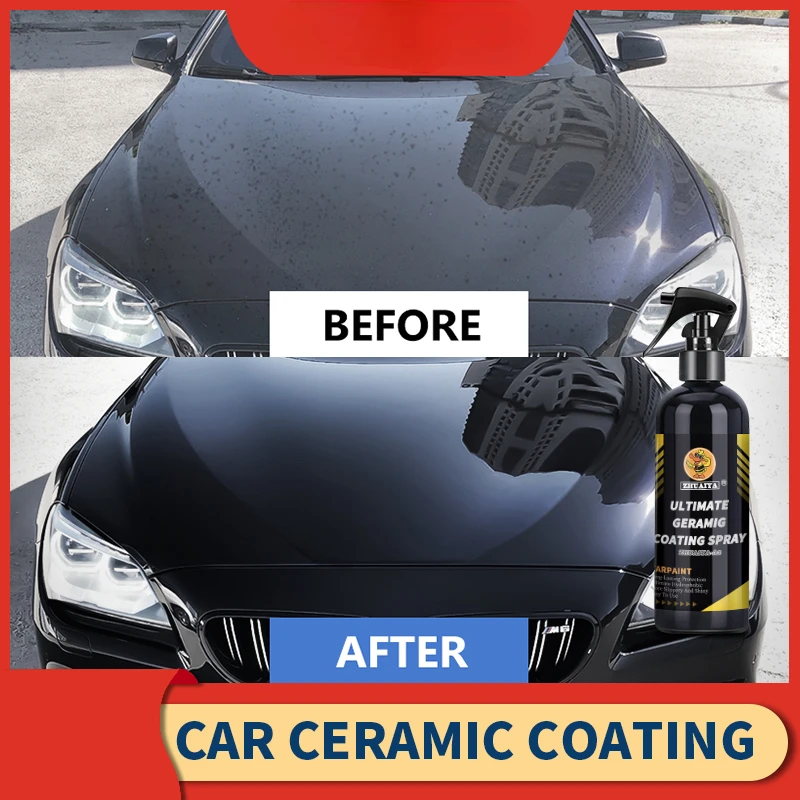 

Car Coating Paint Care Nano Hydrophobic Top Quick Coat Polish Polymer Detail Protection Liquid Wax Car Care A2