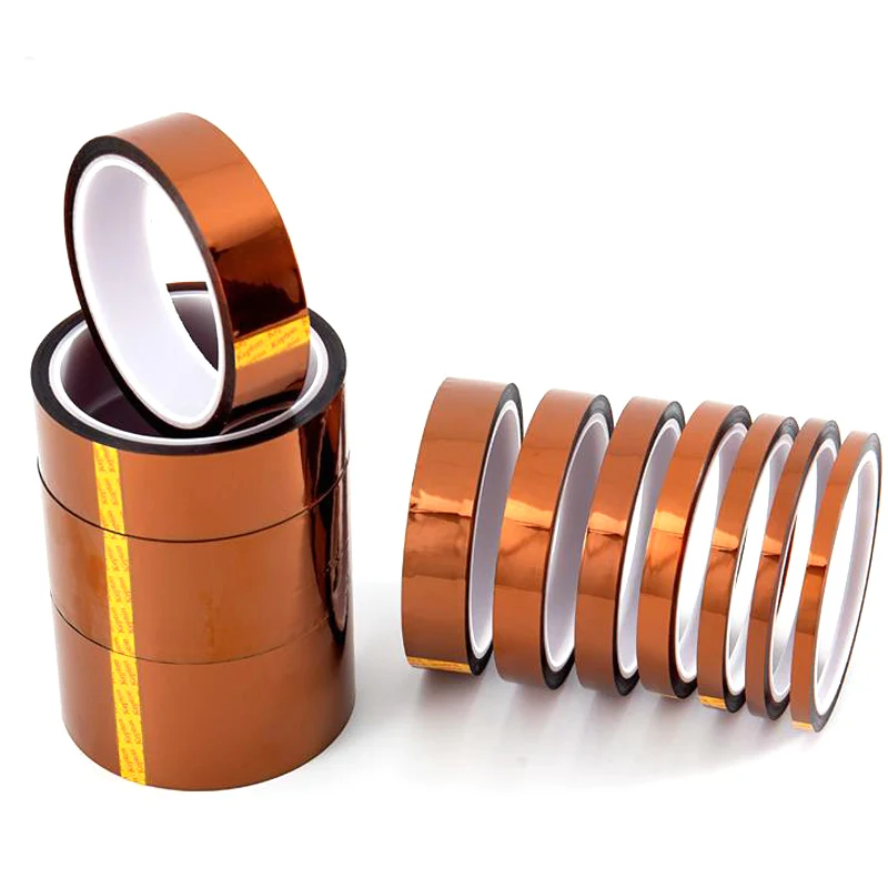 30 метров x 5-40 мм высокотемпературная полиимидная лента термостойкая