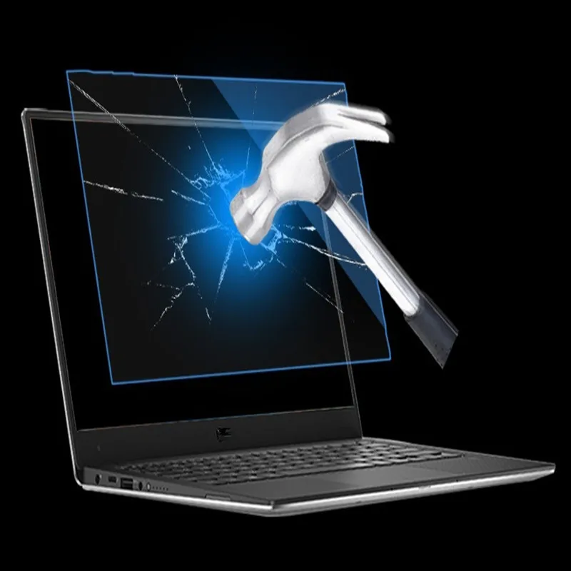 

For Laptop Notebook Computer High CLear Tempered Glass Screeen Film Universal 11.6 12.5 13.3 14 15.6 17.6 Inch Screen Protector