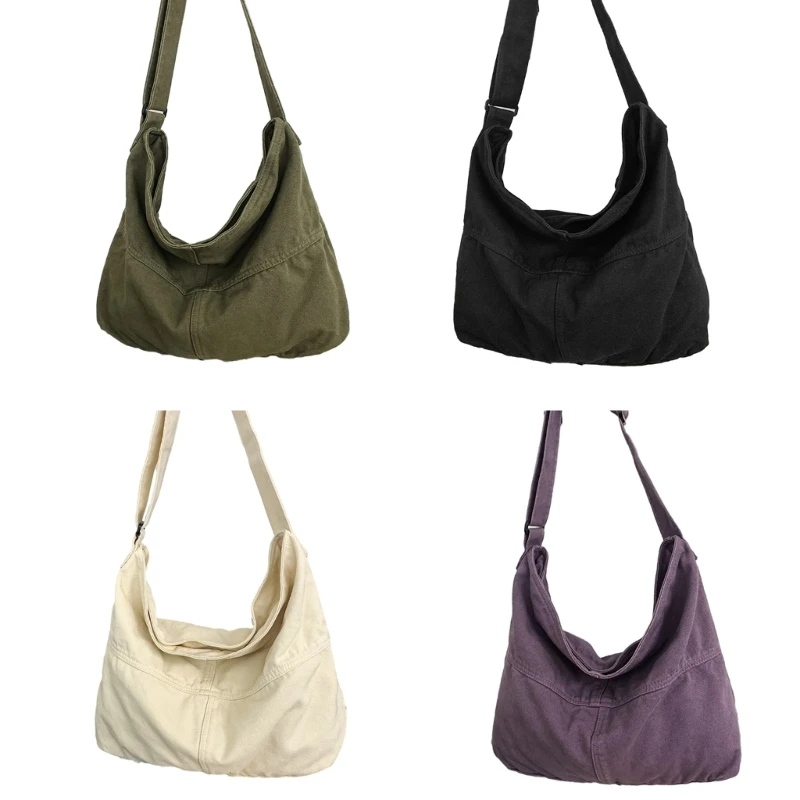 

Сумка через плечо в стиле Харадзюку Сумки через плечо Большая вместительная сумка-мессенджер для мужчин и женщин