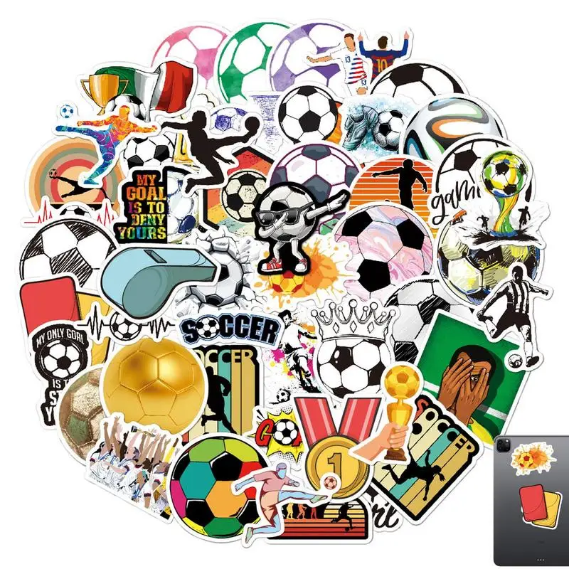 

Наклейки для футбола, водостойкие и пыленепроницаемые, 50 шт.