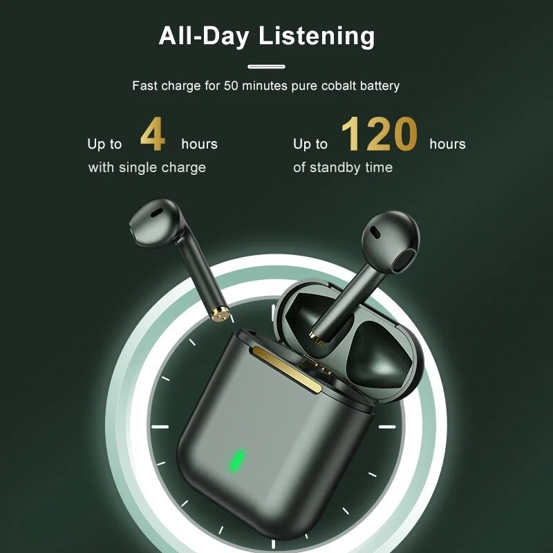

TWS Wireless Headphone Bluetooth Earphone Headset True Wireless Earbuds For iPhone 13 12 Pro Max Touch Control Ear Buds
