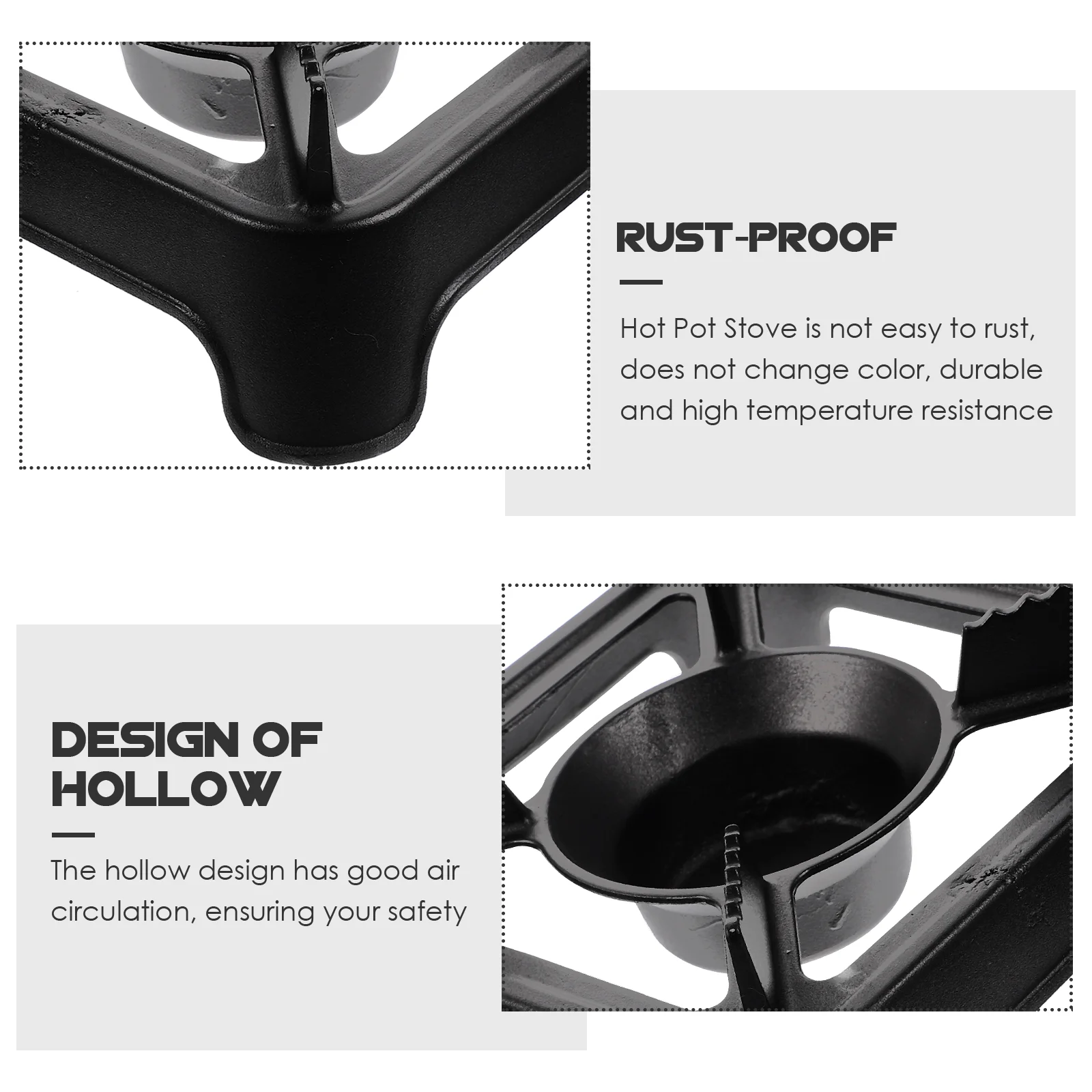 Квадратная плита самообслуживания металлический спиртовой гриль портативная