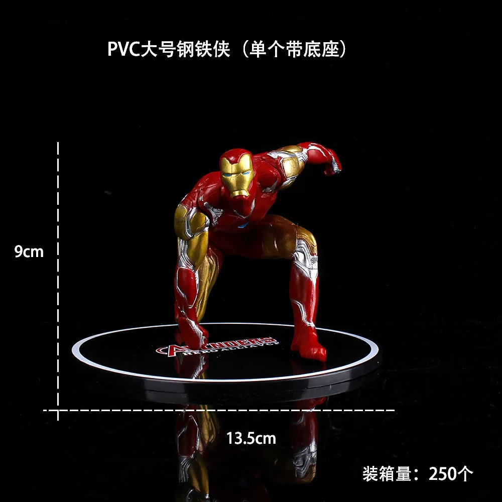 Мстители ручной работы Человек-Паук Веном Железный Человек с основанием Большой