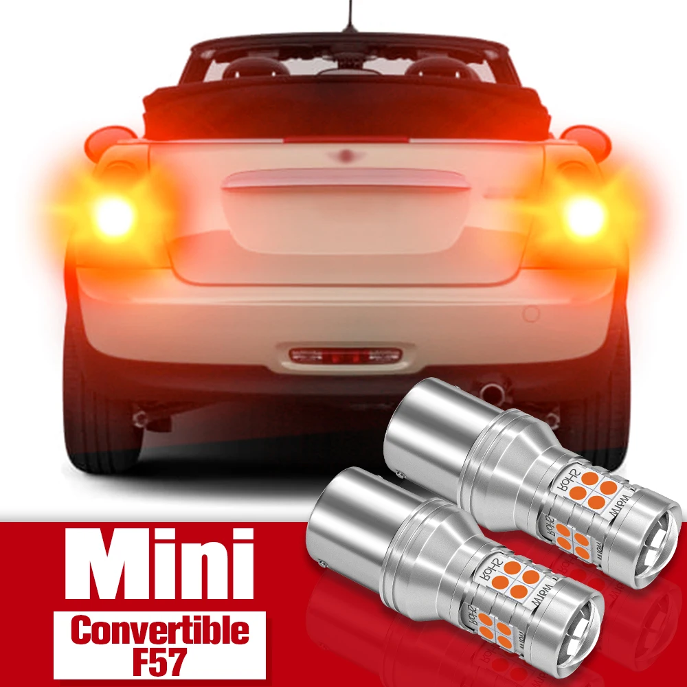 

2pcs Brake Light Accessories LED Bulb Lamp For Mini Cooper Convertible F57 2015 2016 2017 2018 2019 2020