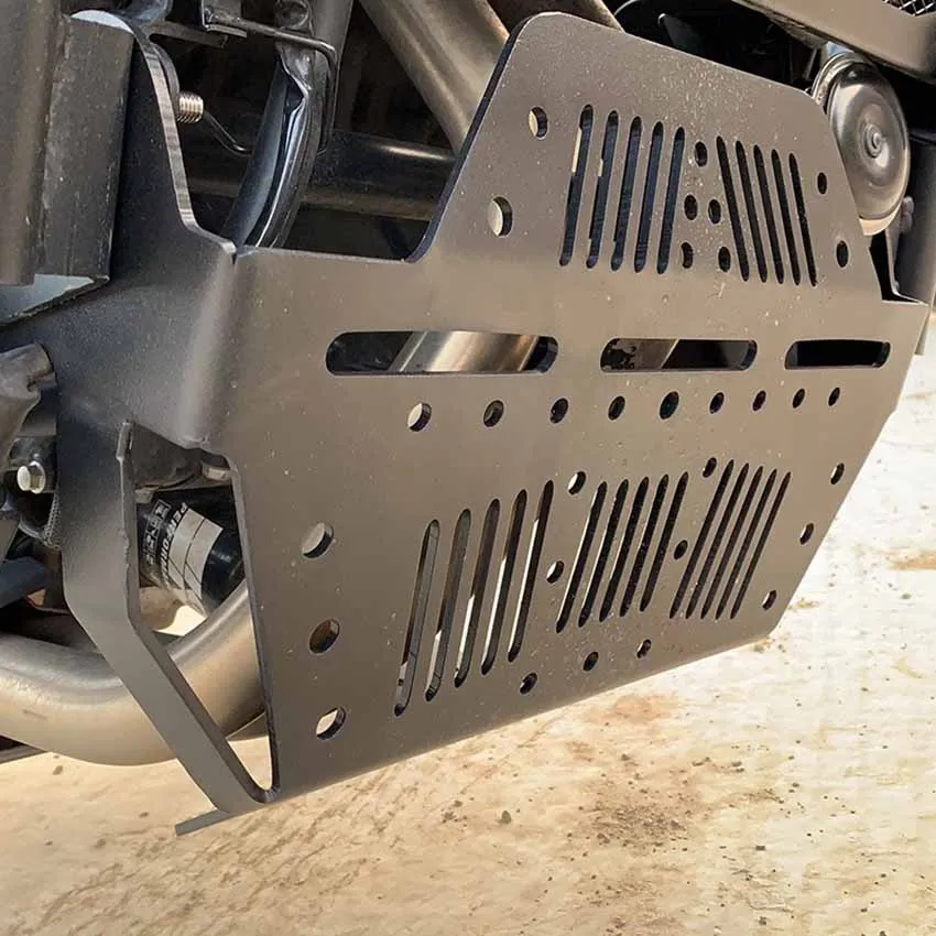 Фото Запчасти для мотоциклов KAWASAKI VN650 Vulcan S 650 EN650 VN 650, защитная крышка шасси двигателя из алюминиевого сплава №3