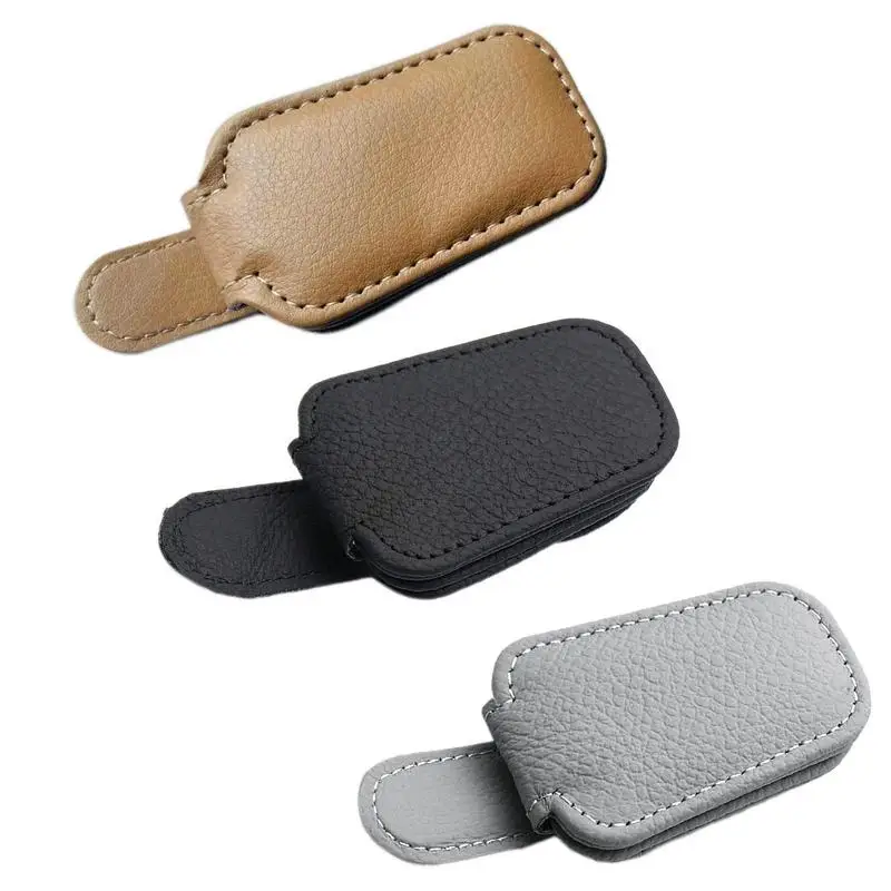 

Sunglasses Holder For Car Auto Ticket Card Clip Organizer Automotive Eyeglasses Mount Holder Automobile Interior Decor Accessory