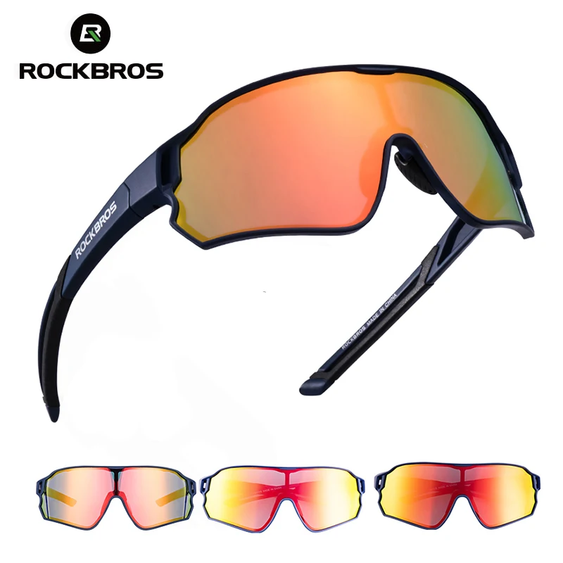 

ROCKBROS Cycling Glasses Polarized Bike Bicycle Glasses UV400 Protection Sports Goggles Cycling Sunglasses Men Women