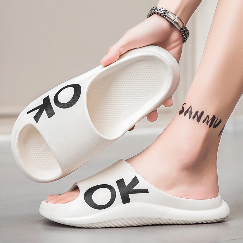 Шлепанцы парные мужские для дома и ванной повседневные износостойкие