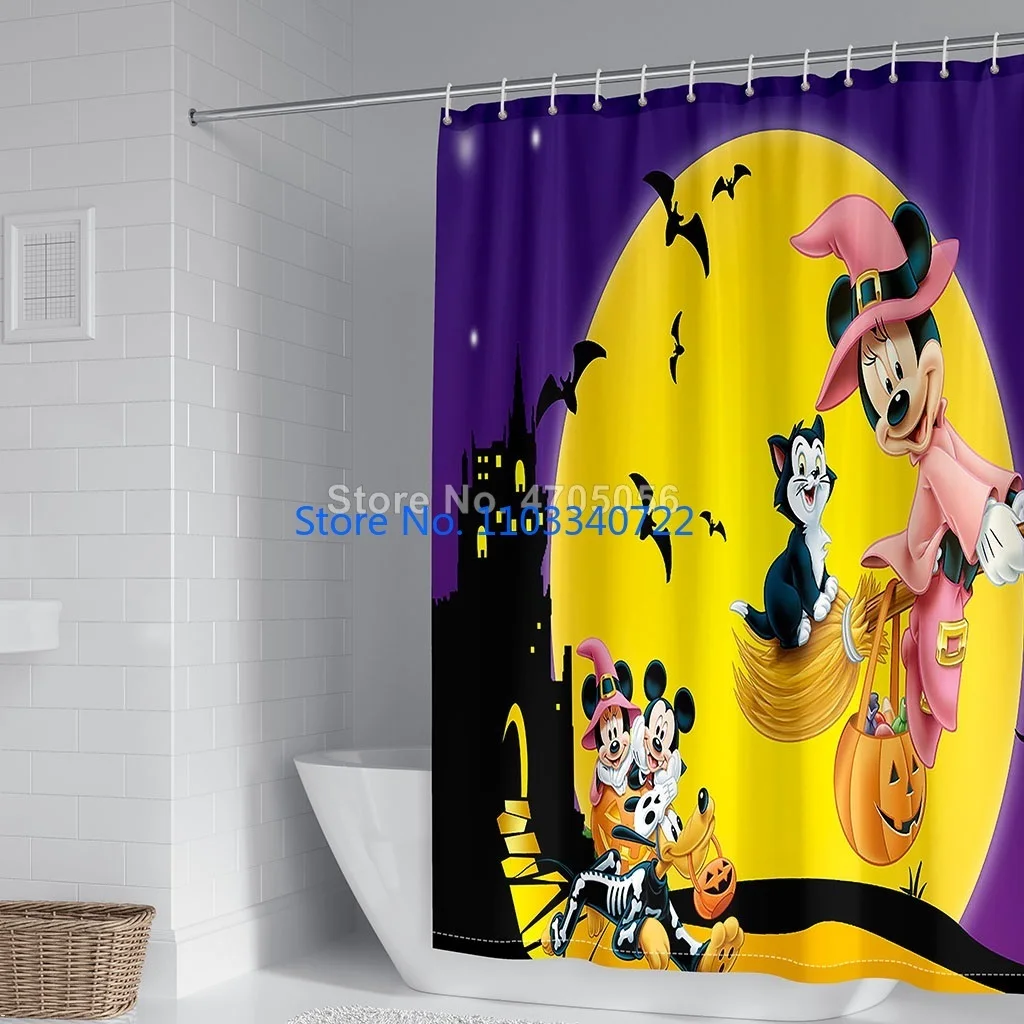 Водонепроницаемые шторы с крючками для ванной рисунок в стиле аниме утка Дейзи