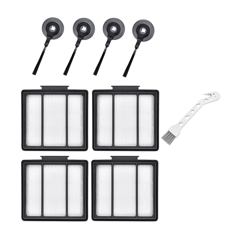 

Replacement Parts HEPA Filter Side Brushes For Shark ION Robot S87 R85 RV850 RV850BRN RV851WV RV850BRN Vacuum Cleaner