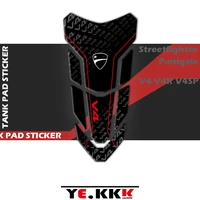 for ducati streetfighter panigale v4sp v4 v4r v4s 3d fuel gas tank pad protector decal stickers full logo