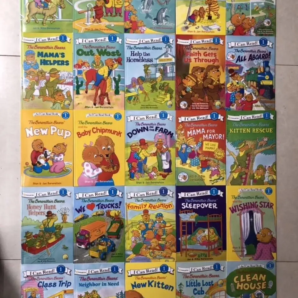 Ceny 25 Książek/zestaw Mogę Czytać Książki Foniczne Moje Pierwsze Niedźwiedzie Berenstain Angielski Obraz Książka Przygodowa Dla Dzieci Czytanie Książki Tanie 25 Książek/zestaw Mogę Czytać Książki Foniczne Moje Pierwsze Niedźwiedzie Berenstain Angielski Obraz Książka Przygodowa Dla Dzieci Czytanie Książki