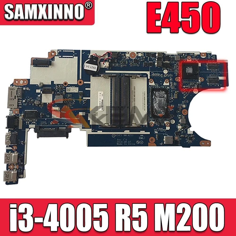 

Материнская плата Akemy FRU:00HT573 для Lenovo Thinkpad E450, материнская плата AIVE1, NM-A211 CPU R5 M200