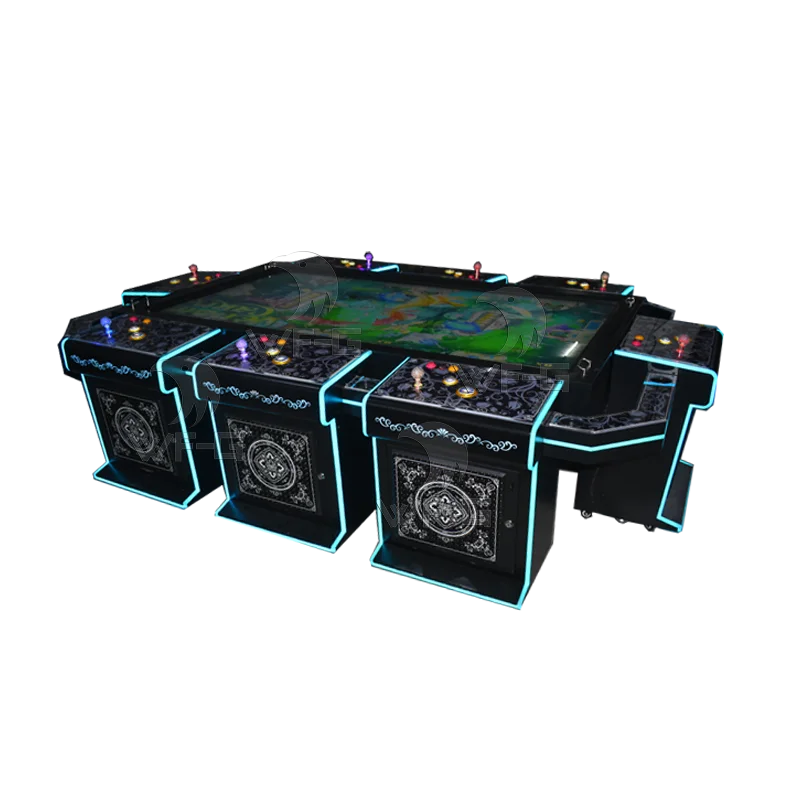 

machine fish hunter games 8 or 10 players 86 inch fish table yuehua software software game kit