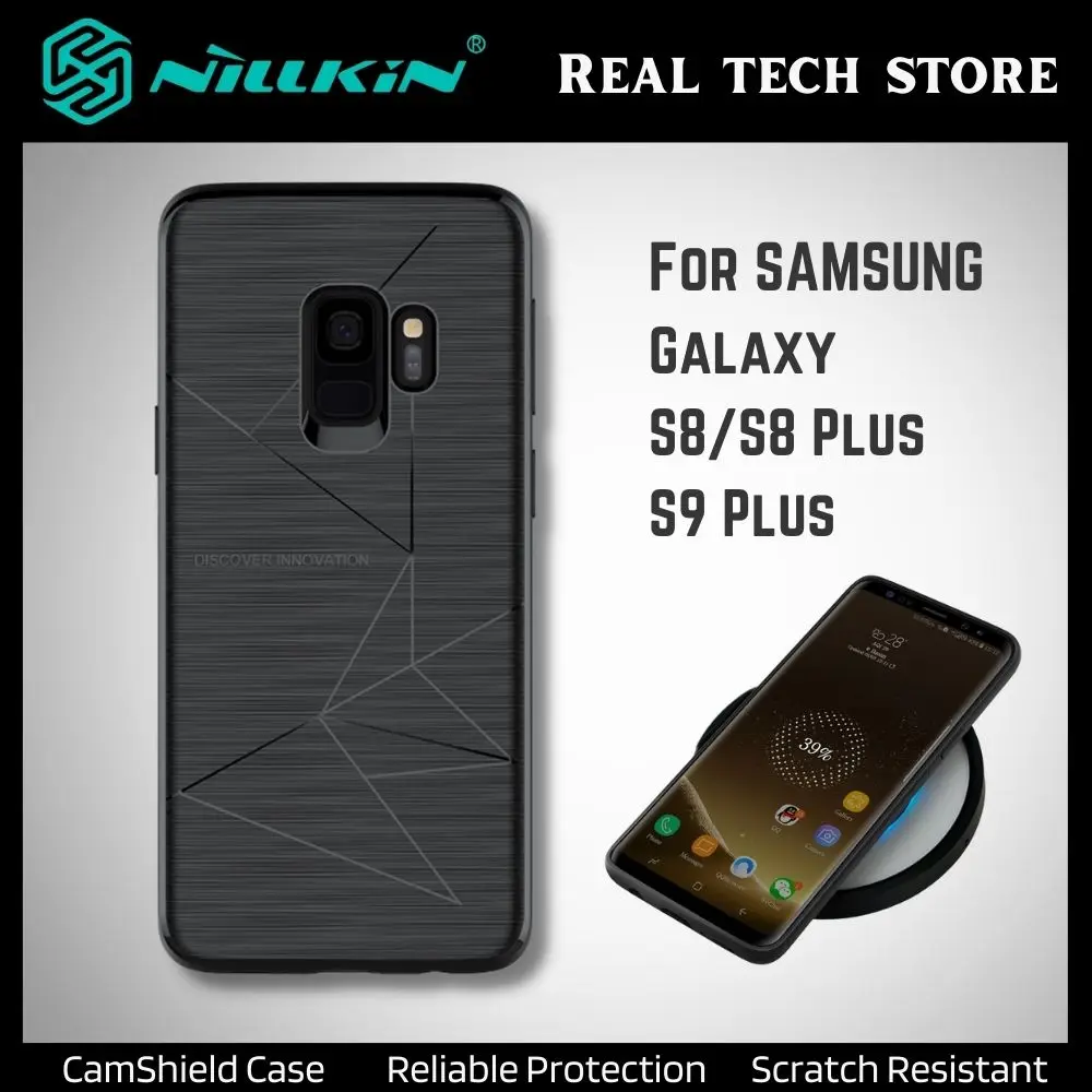 Беспроводное зарядное устройство Qi зарядный приемник чехол для Samsung Galaxy S9 Plus samsung