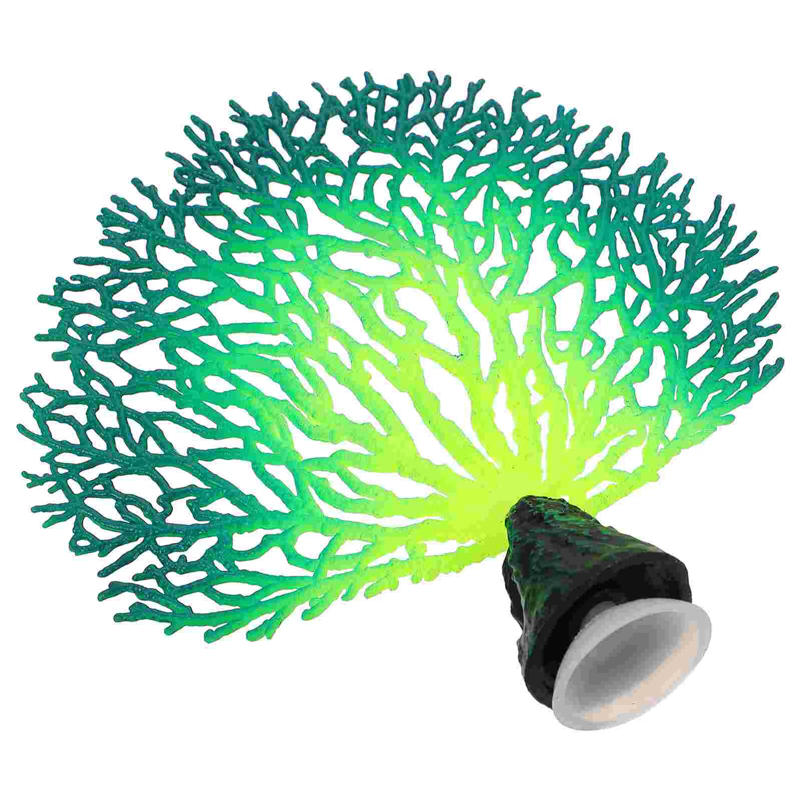 

Artificial Coral Fish Tank Ornament Luminous Coral Tree Aquarium Decor