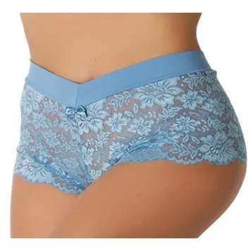 

5 Panties Panties Panties Plus Size 48-50-52-54 Double Lace Pants with Fabric Romantic Lingerie Wholesale Fashion Inti