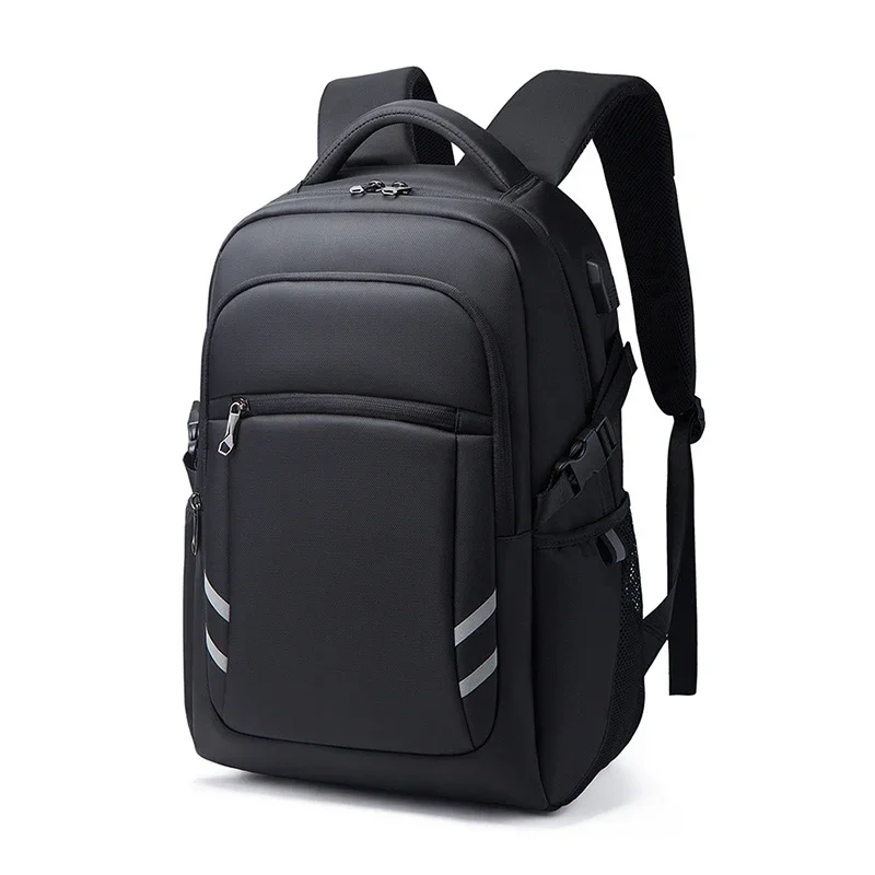 

17.3''Laptop Backpack For Men W/USB Port Bag High Quality Oxford Business Bag Computer Bag Leisure Travel Backpack For Students