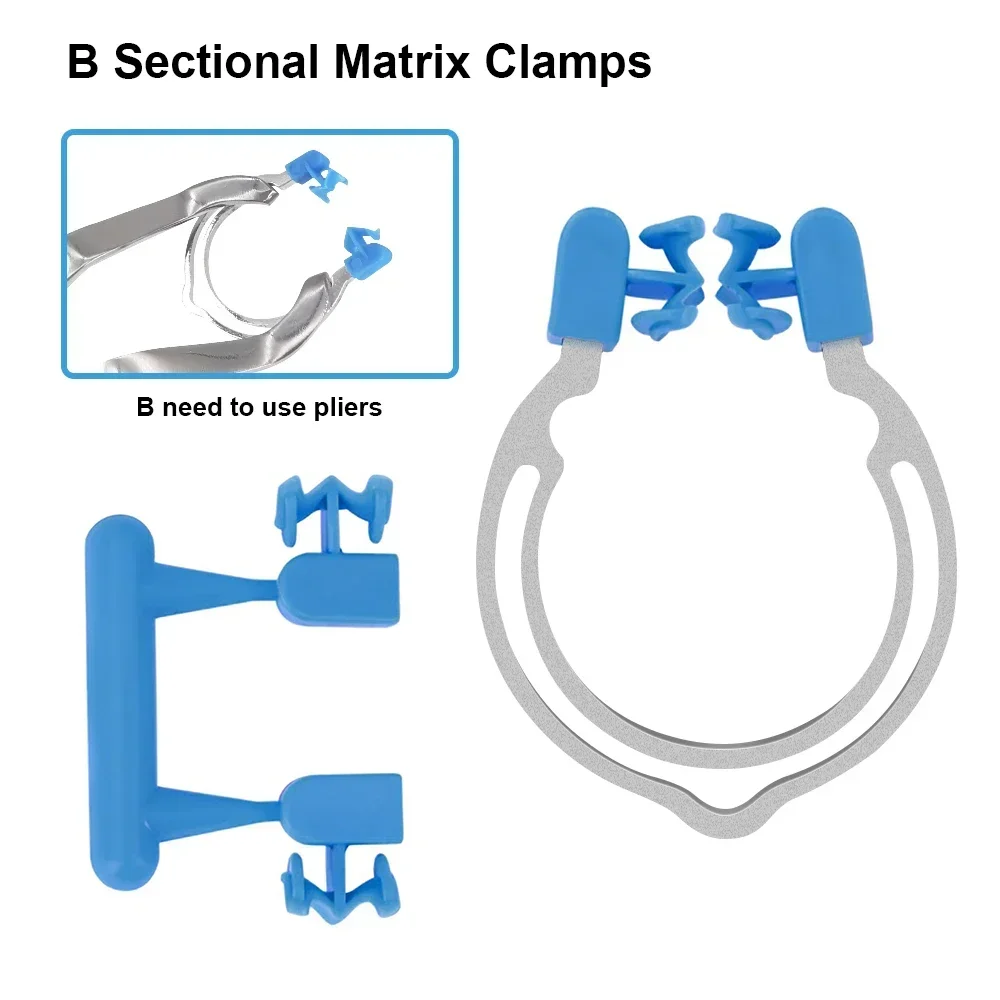 Секционные Контурные матрицы двойные пружинные зажимы модель A &amp B для