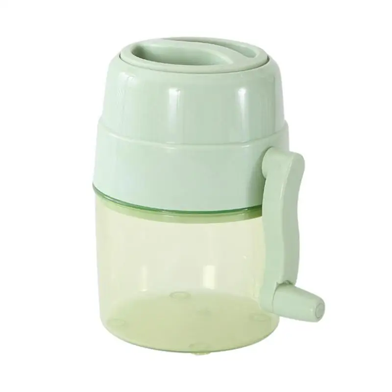 

Машинка для бритья льда для домашнего использования, ручная Бритва для льда и конусная машинка для бритья снега, конусы для снега или Слюнявчики для лета